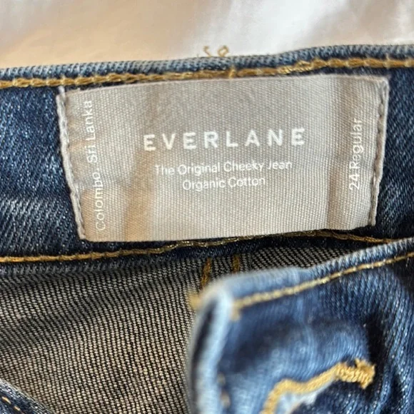 Everlane Original Cheeky Jeans, Size 24, Regular - Picture 7 of 7